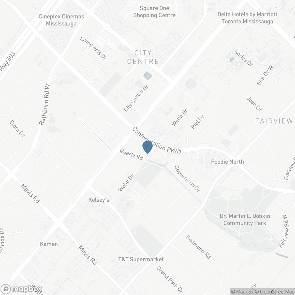 2304 - 3883 QUARTZ ROAD, Mississauga, Ontario L5B 0M4